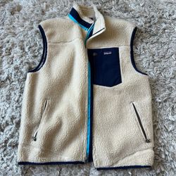 Patagonia Sherpa Fleece Vest Size L