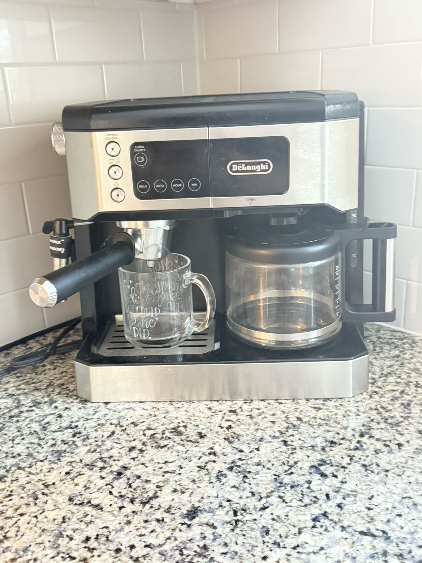 De'Longhi All-In-One Combination Coffee and Espresso Machine