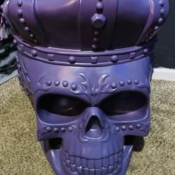 Purple Skull Chair 