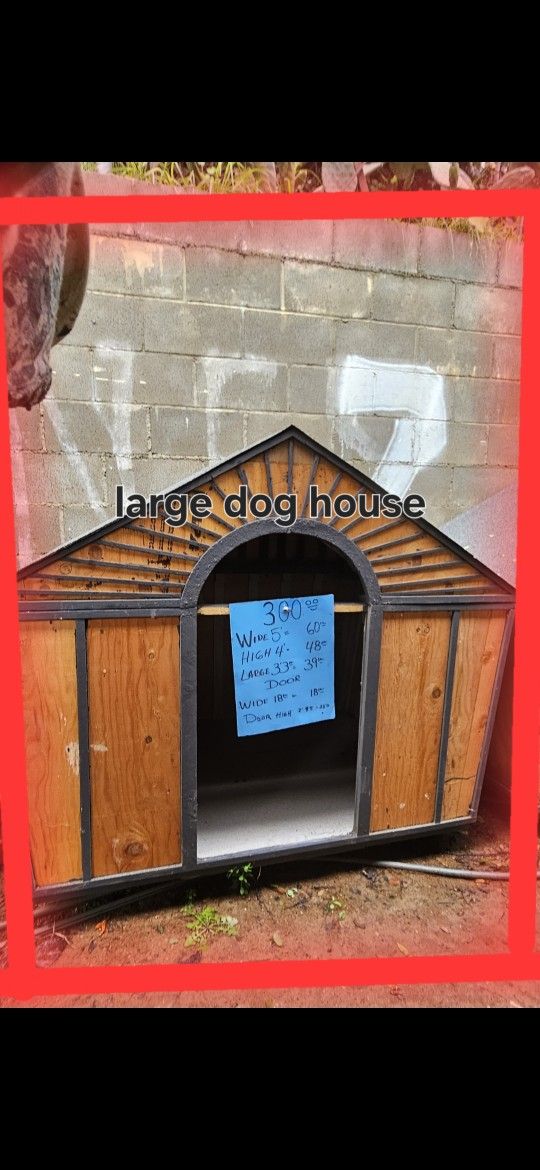 Large Dog House (Ready)