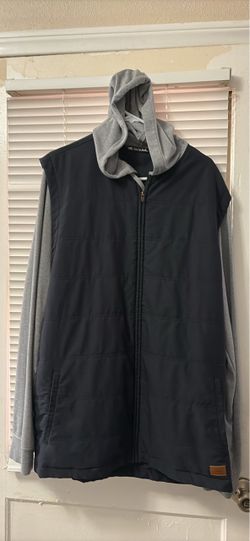 Travis Mathew Heather Zip-Up Hoodie Vest 3XL