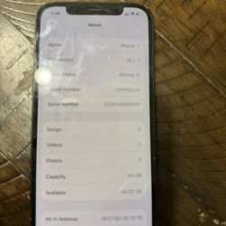 iPhone 12 64gb $180. OBO