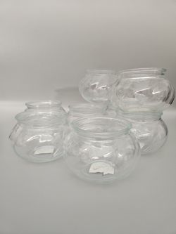 8 Glass Bowls Perfect For Centerpieces