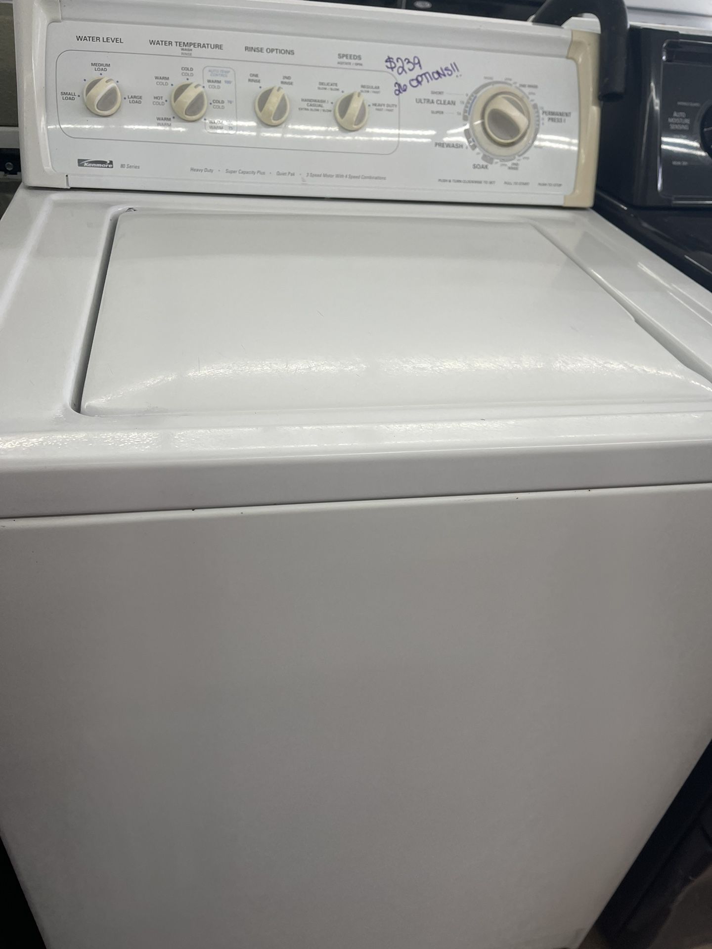 Kenmore 26 Options Heavy Duty Super Capacity + Washer! Dryer Also Available! 💯 Guaranteed! Same Day Delivery