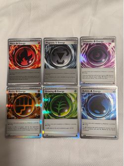 6 Special Energy Holo Set
