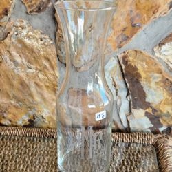 Clear Glass Carafe Etched With WMR