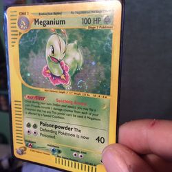 Pokemon 18/165 meganium