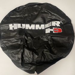 30-31 Inch Spare Tire Cover With Hummer H3 Logo