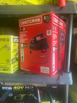 Brand new Craftsman 3gal shop vac