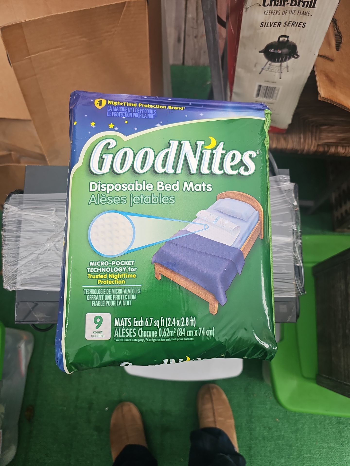 Disposable Bed Mats GoodNites x2 for $25