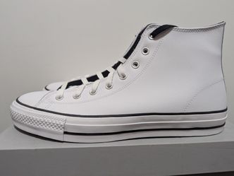 Converse Chuck Taylor All Star CTAS Pro Leather Hi White Men's Size 13 A05330C