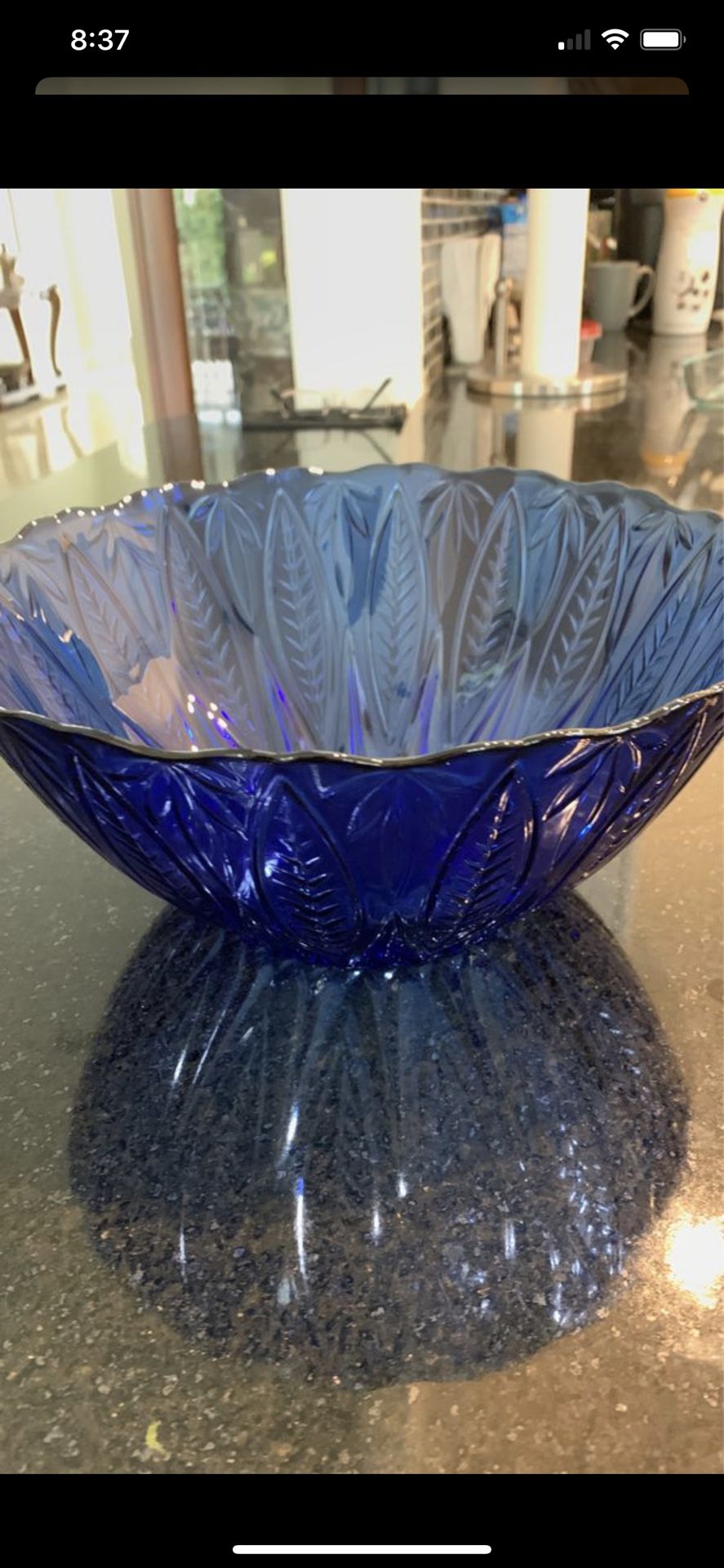 Sapphire Blue bowl