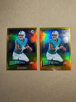 2025 Topps Chrome - 1975 Topps Tua Tagovailoa /50 - Read