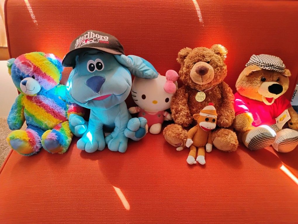 Couch Full Of Plushies $12 (couch not included)!