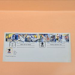 1973 USPS People Serving You First Day Cover