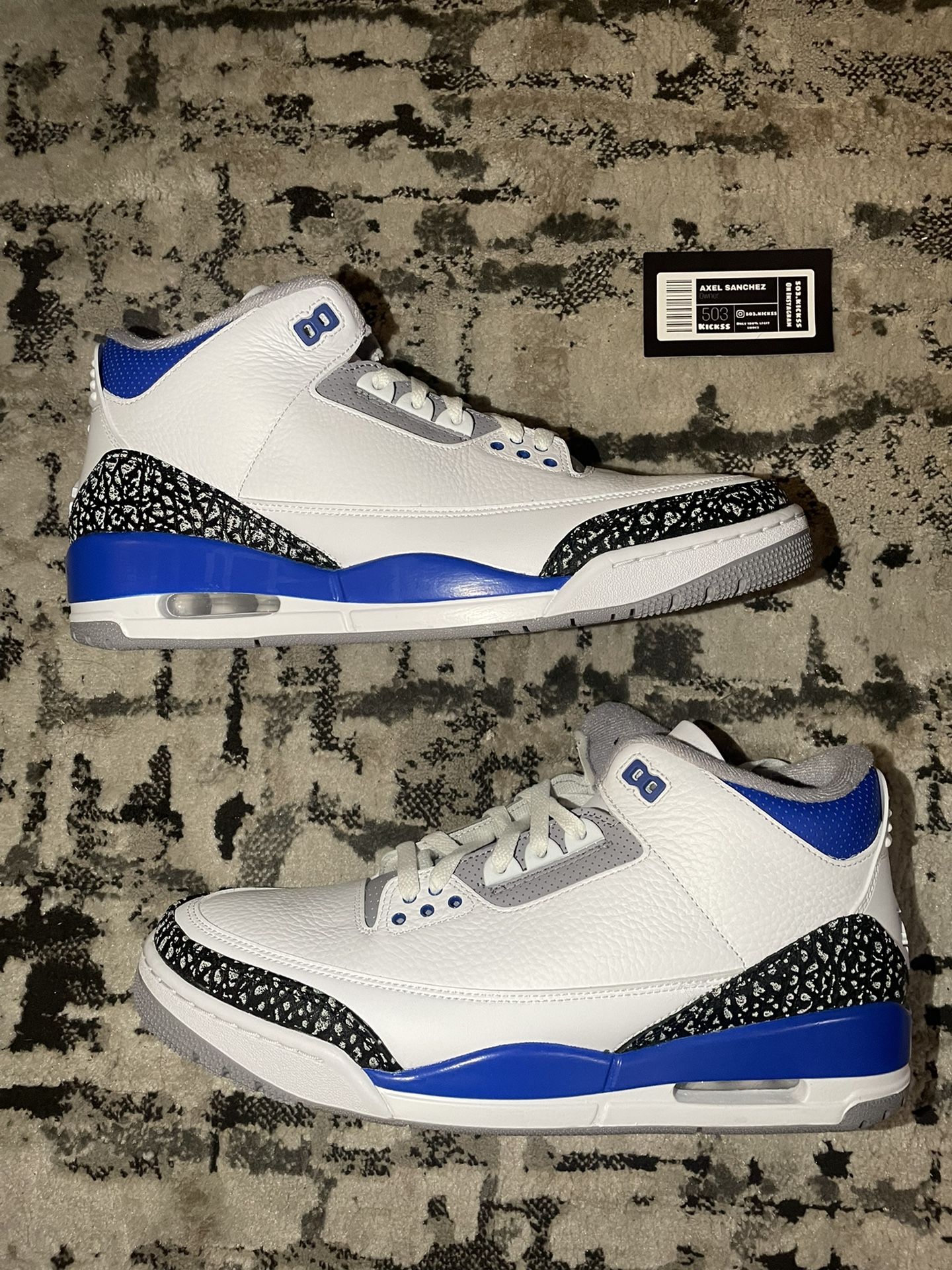 Dead stock Jordan 3 “Racer Blue” Size 11 AIR JORDAN 3 main image 4