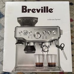 Breville BES870XL The Barista Express Coffee Machine & Grinder BRAND NEW!