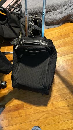 Vera wang rolling travel suitcase