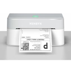 Bluetooth Thermal Label Printer RW403B, Wireless 4x6 Shipping Label Printer for Small Business