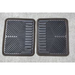 All-Weather Vehicle Floor Mat Pair