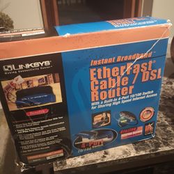 Linksys BEFSR41 Cable DSL Router with 4 Port Switch 