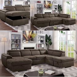 Oversized sectional sofa