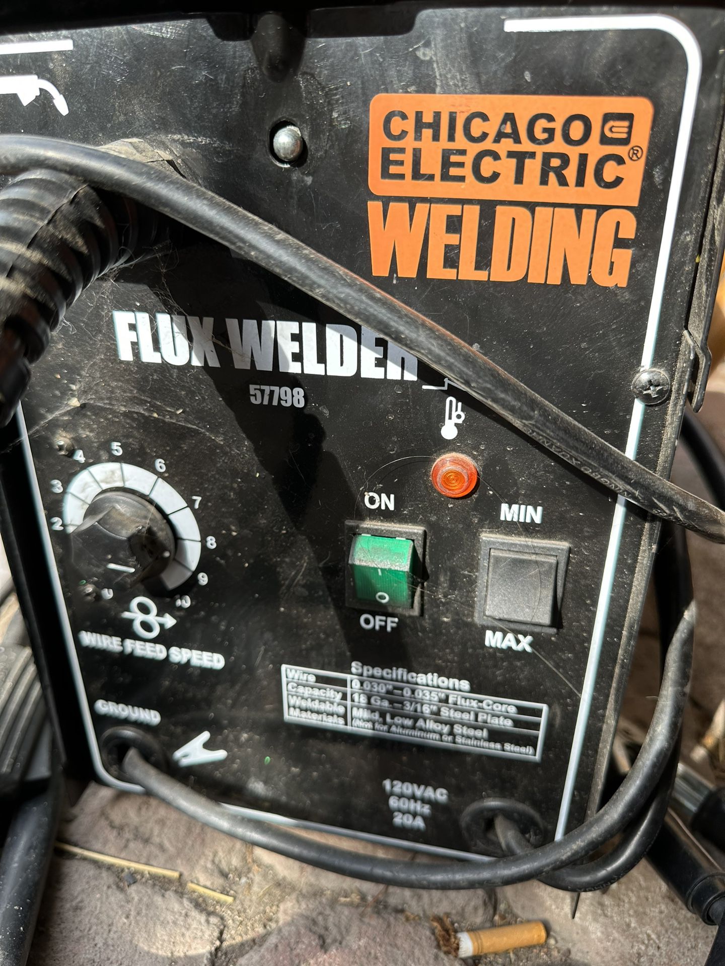 Chicago Electric Welding Flux Welder 