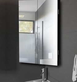 Triangle Triple Shelf Bathroom Medicine Cabinet