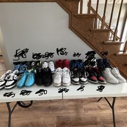 Jordan’s ,Nikes,bapestas Size 9-9.5