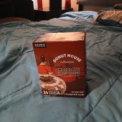 Case Of 24 Keuric Chocolate Glaze Donut Collection