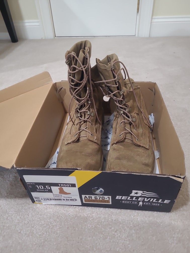 Mens Belleville 8" AMRAP TR501 Athletic Boot 10.5