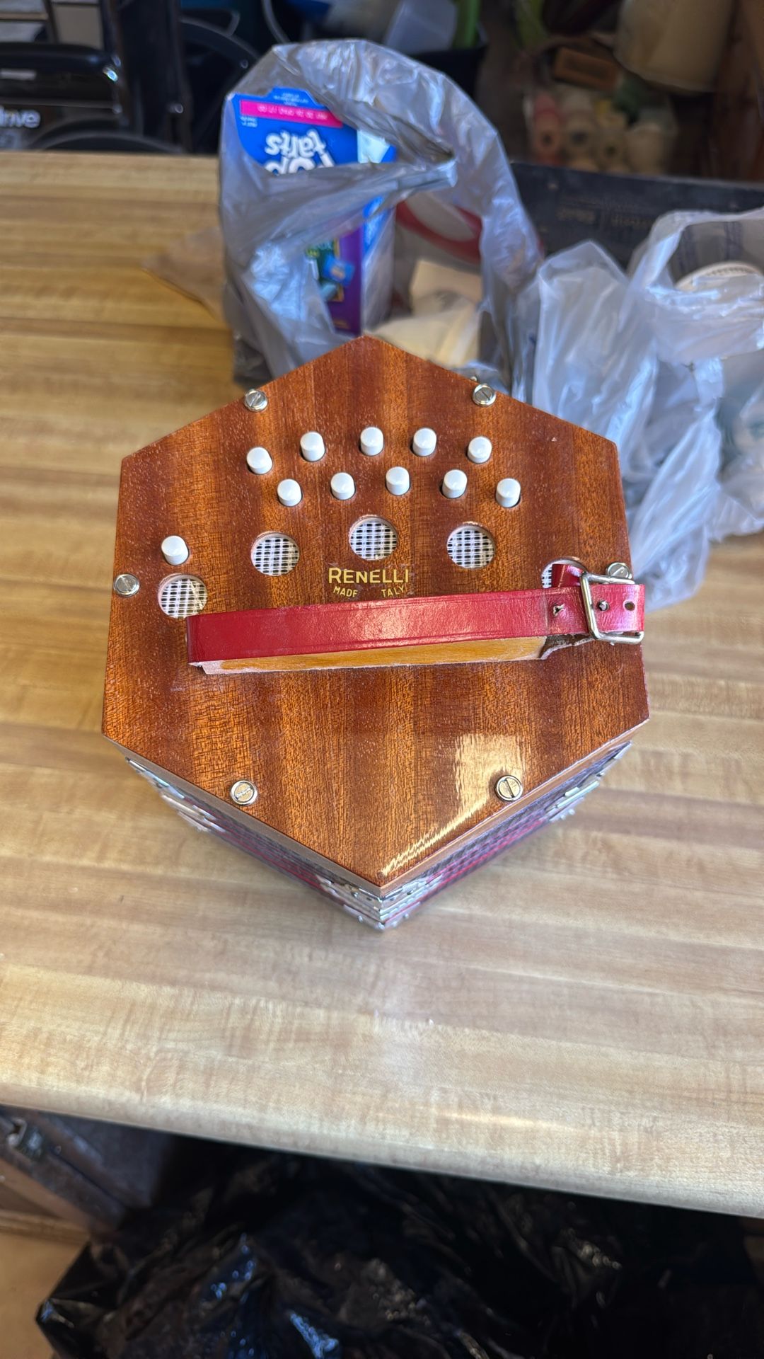 Renelli Concertina Made In Italy.  