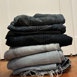 Denim Jeans Pants Lot Levi’s Empyre Topman Pacsun American Eagle
