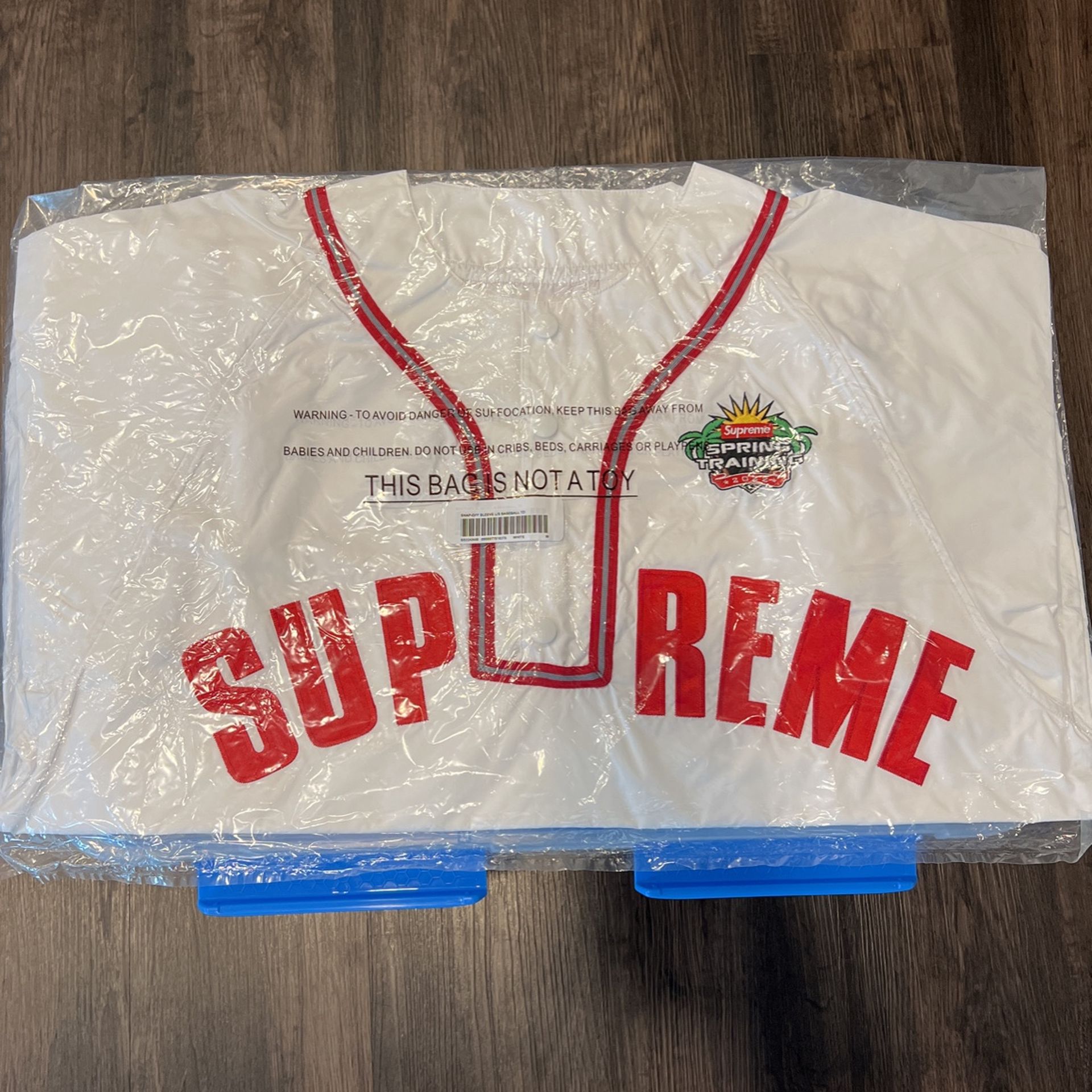 Supreme Snap-Off Sleeve L/S Baseball Top