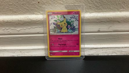 Mimikyu promo pokemon card