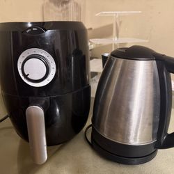 Air Fryer & Electric Kettle