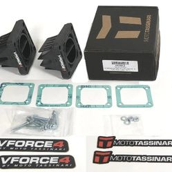 LOSTAR Pair(2) Banshee V Force 4 Reed Valve Cages YFZ 350  Yamaha With accessories V4144-2