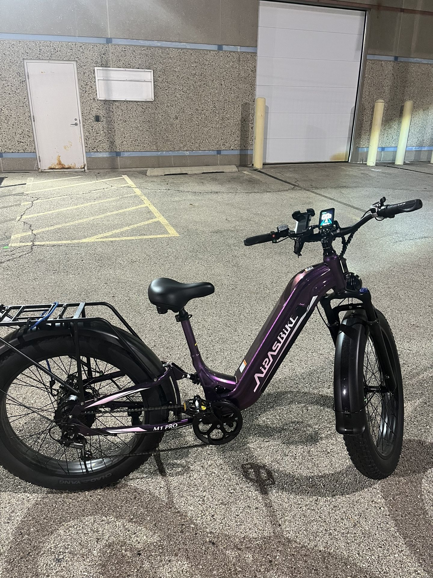 Dark Purple ELECTRIC Aipas bike m1 All Terrain