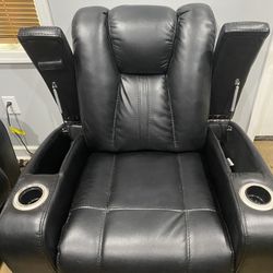 Electric Chair With Charger Port And Head Rest 