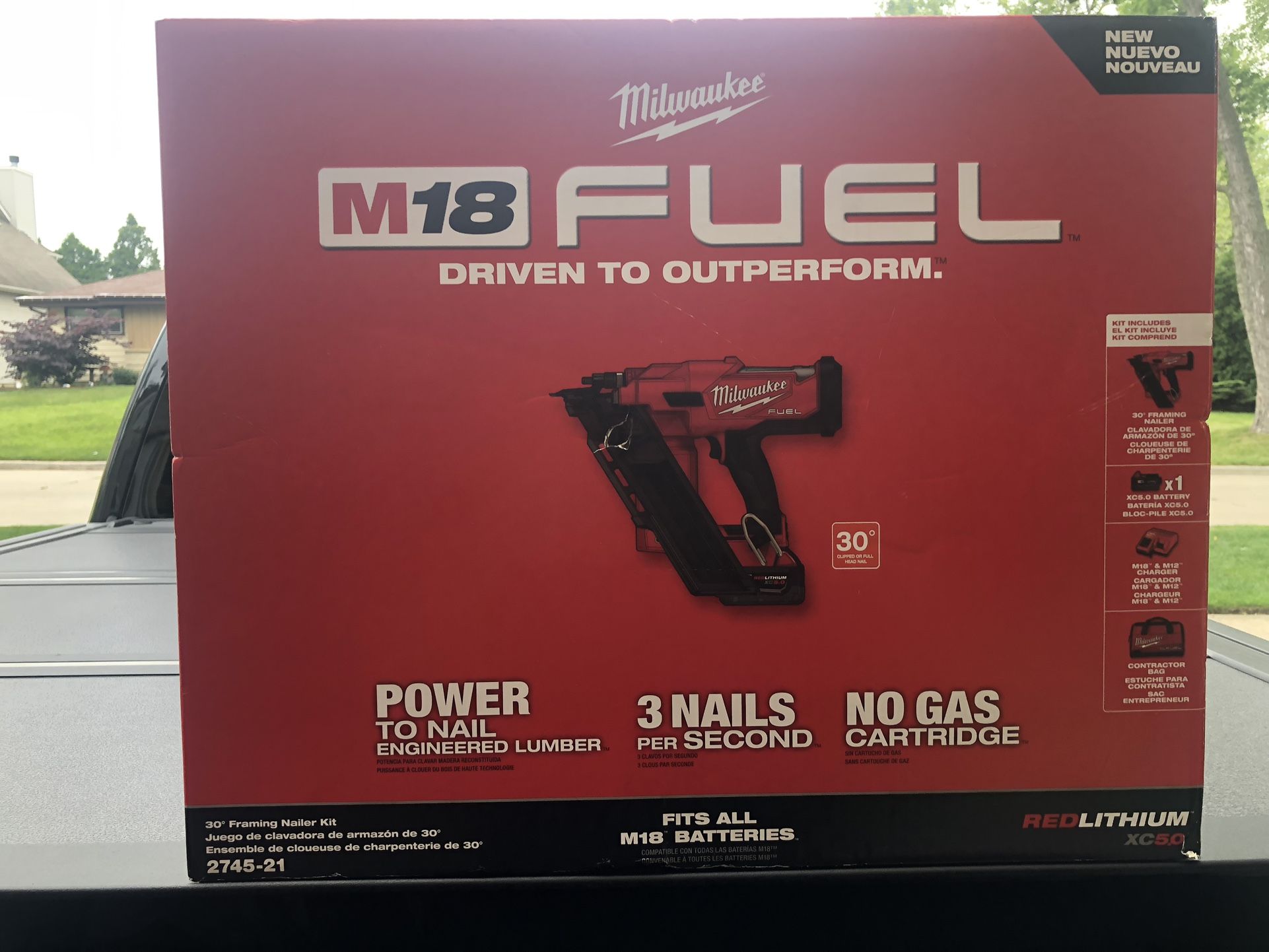 M18 FUEL 3-1/2 in. 18-Volt 30-Degree Lithium-Ion Brushless Cordless Framing Nailer (Tool-Only)