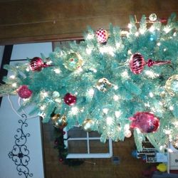 Christmas Tree And Ornaments 50 $ All 