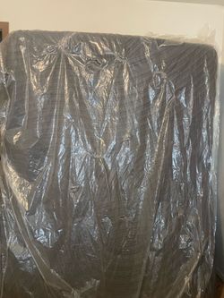 Queen size bed and frame