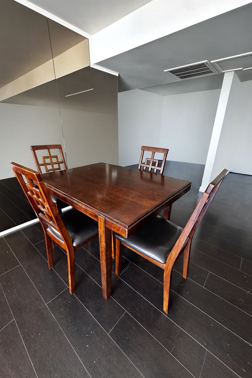 Dining Table Set with 4 Chairs