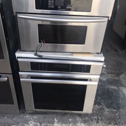 Wall Oven And Microwave 