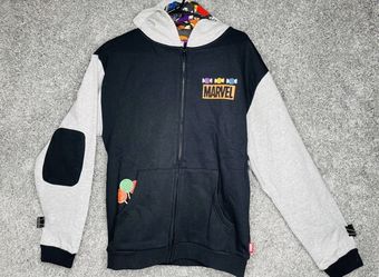Marvel Hoodie Adult Small Halloween Avengers Disney Candy Lollipop Full Zip