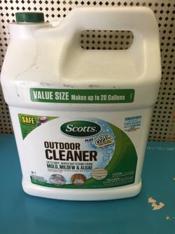 Scott's outdoor cleaner new.