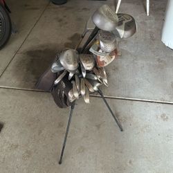 Miscellaneous Golf Clubs With Bag