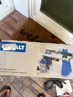 Kobalt Router Table Combo Kit 12-Amp – Like New, Never Used