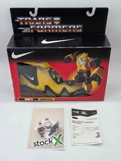 NIKE x TRANSFORMERS Nike Zoom FP SUPREME BUMBLEBEE 378(contact info removed) SIZE 7.5 NEW IN BOX