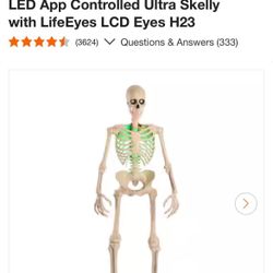 6.5 Ft. Grave & Bones Animated LED App Controlled